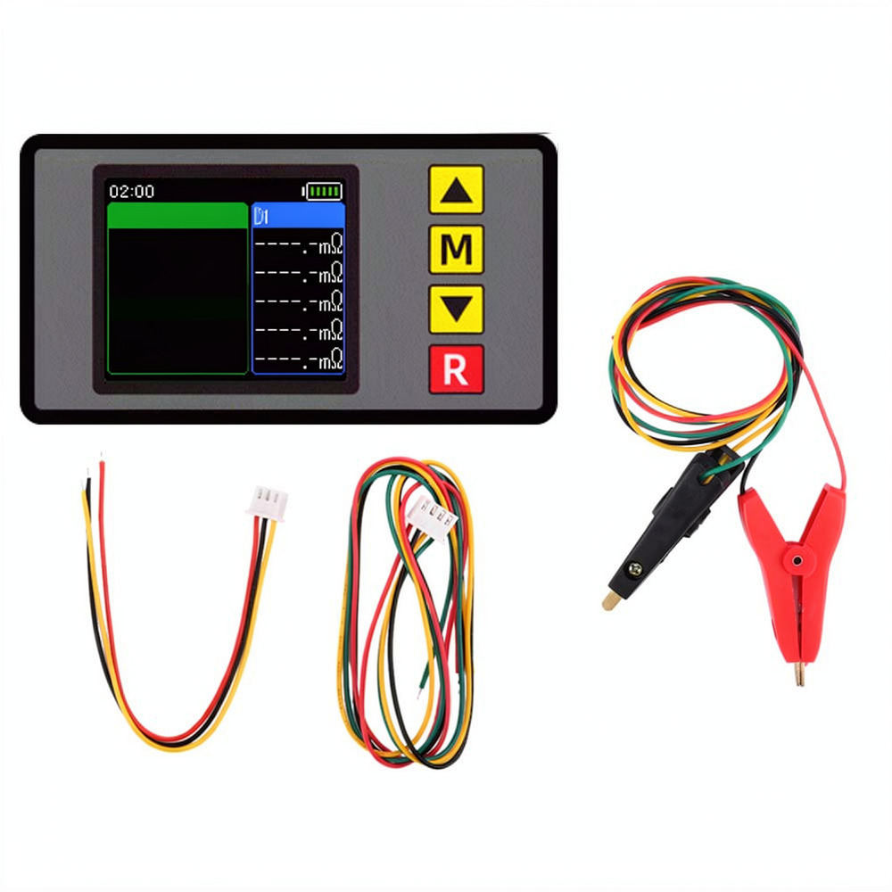 جهاز اختبار الجهد الكهربائي ال - مراجعة Battery Internal Resistance Tester Four Wire وسعره